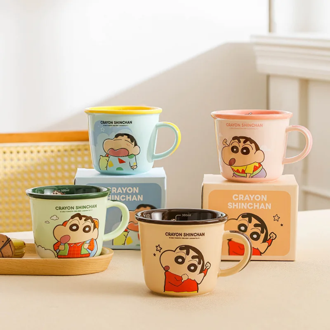 Colección de tazas ShinChan