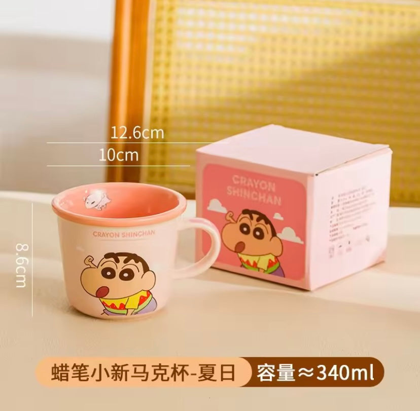 Colección de tazas ShinChan
