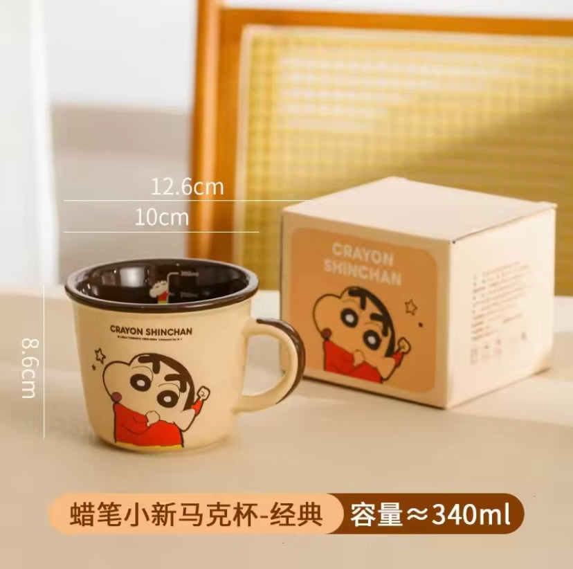 Colección de tazas ShinChan